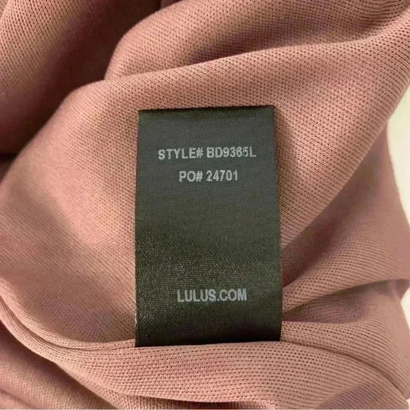 Lulu's Reinette Mauve Midi Dress Size Small - Picture 11 of 11